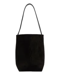 The Row Medium Tote Bag N/S Park Black