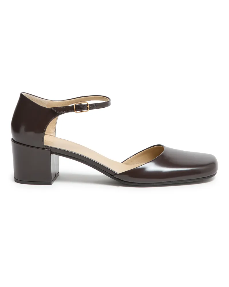 The Row Pumps aus Leder mit Knöchelriemen Penelope 