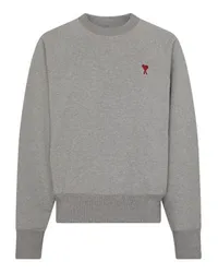 AMI Paris Sweatshirt Ami de Cœur Grey