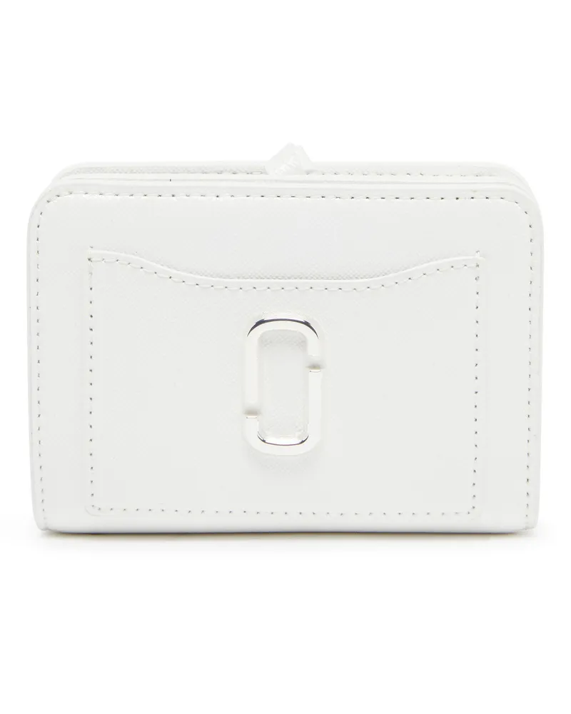 Marc Jacobs Brieftasche The Mini Compact Wallet White