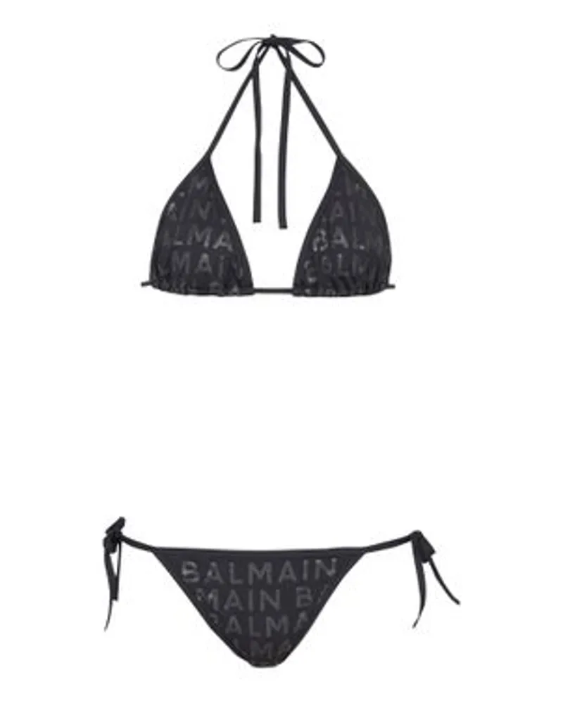 Balmain Bikini Black