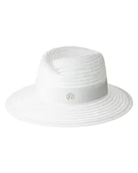 Maison Michel Fedora-Hut Virginie White