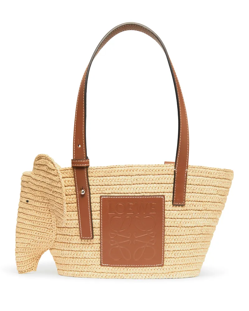 Loewe Kleine Cabas-Tasche Elephant Basket 