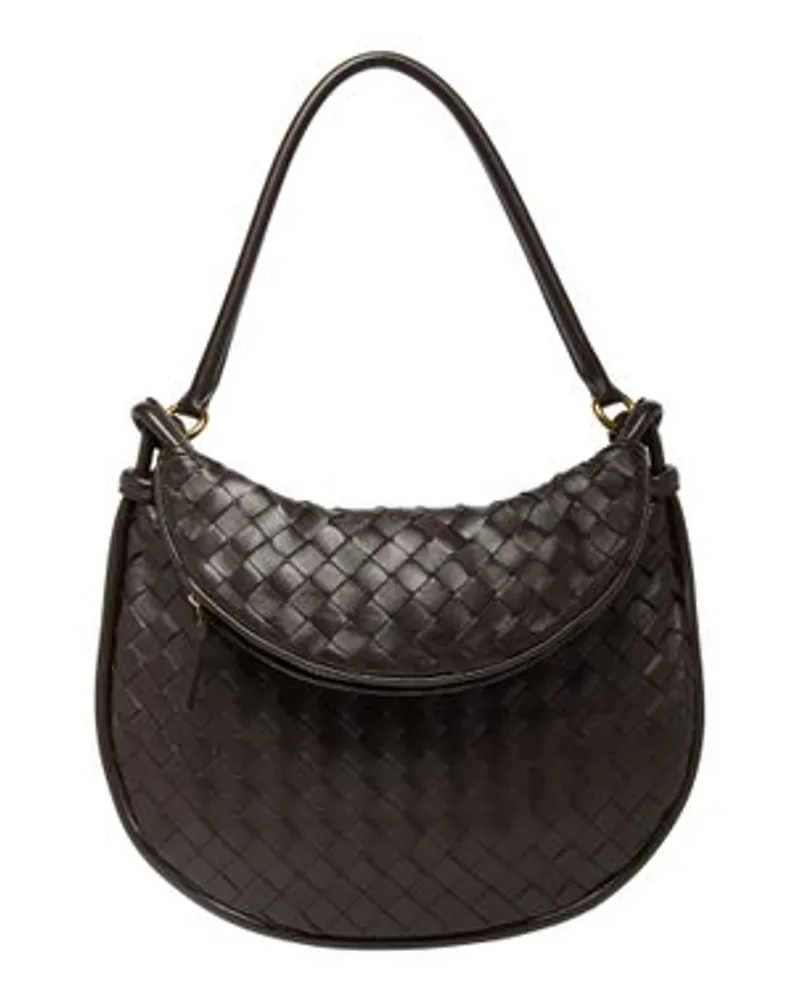 Bottega Veneta Mittelgroße Tasche Gemelli Brown