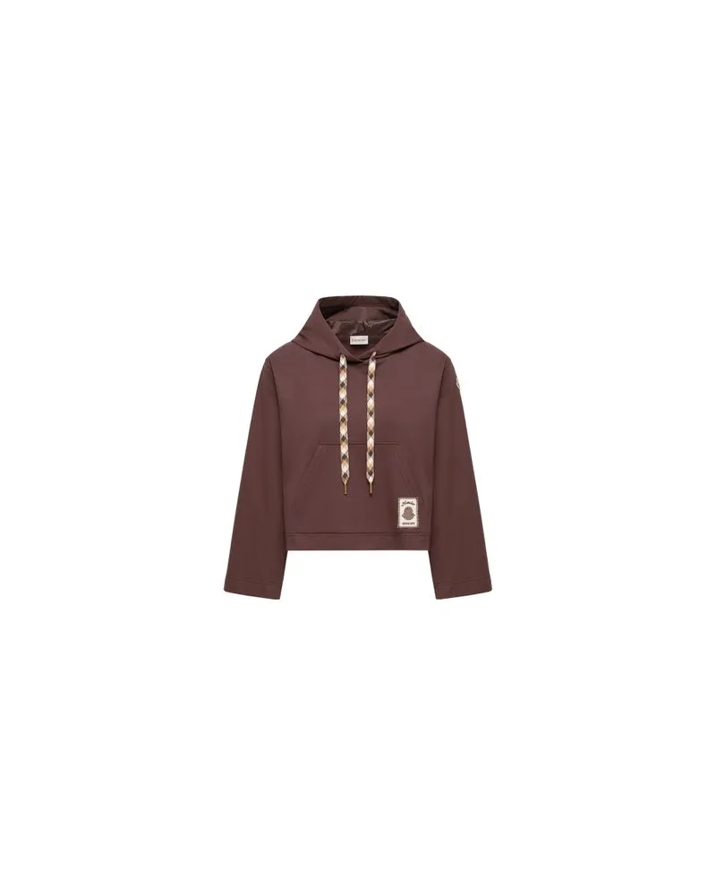 Moncler Kapuzensweatshirt Brown