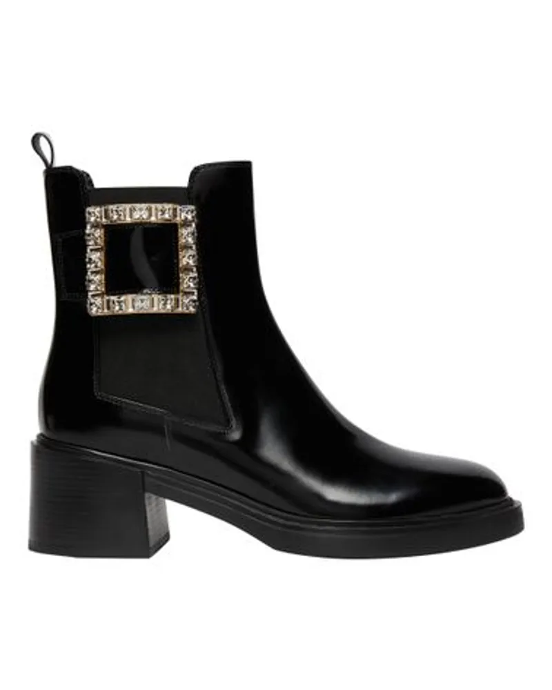 Roger Vivier Chelsea-Stiefeletten Viv Black