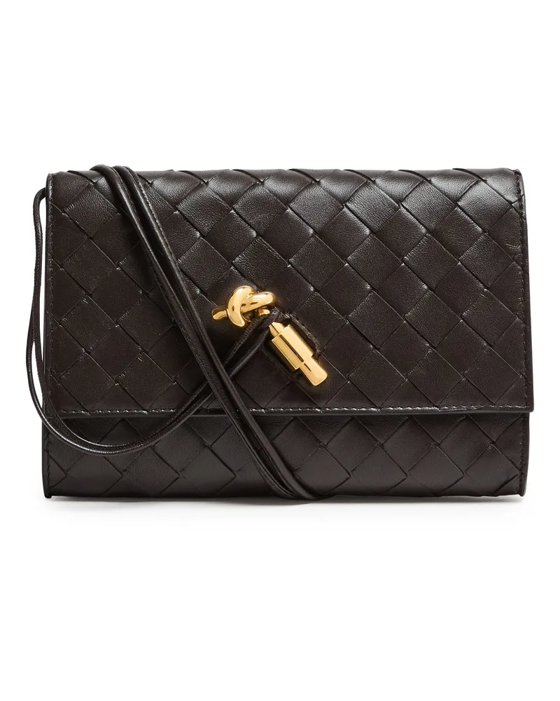 Bottega Veneta Clutch mit Trageriemen Andiamo 