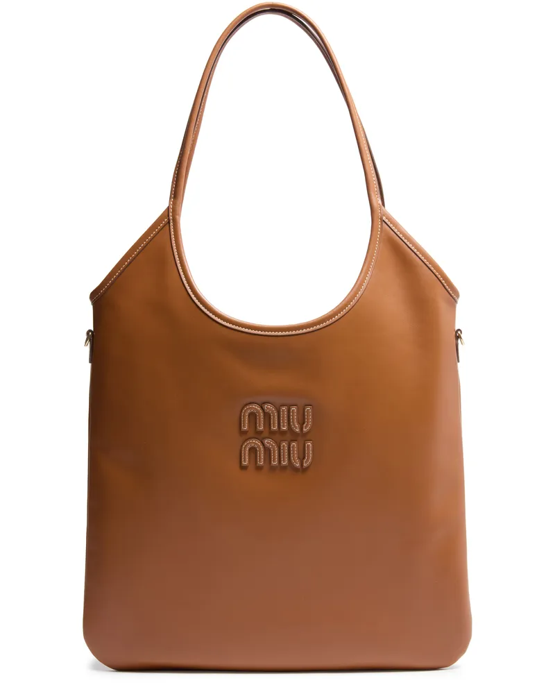 Miu Miu Cabas-Tasche Ivy aus Leder 