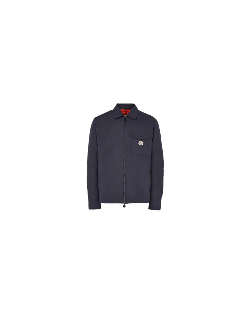 Moncler Vigeon shirt jacket Blue