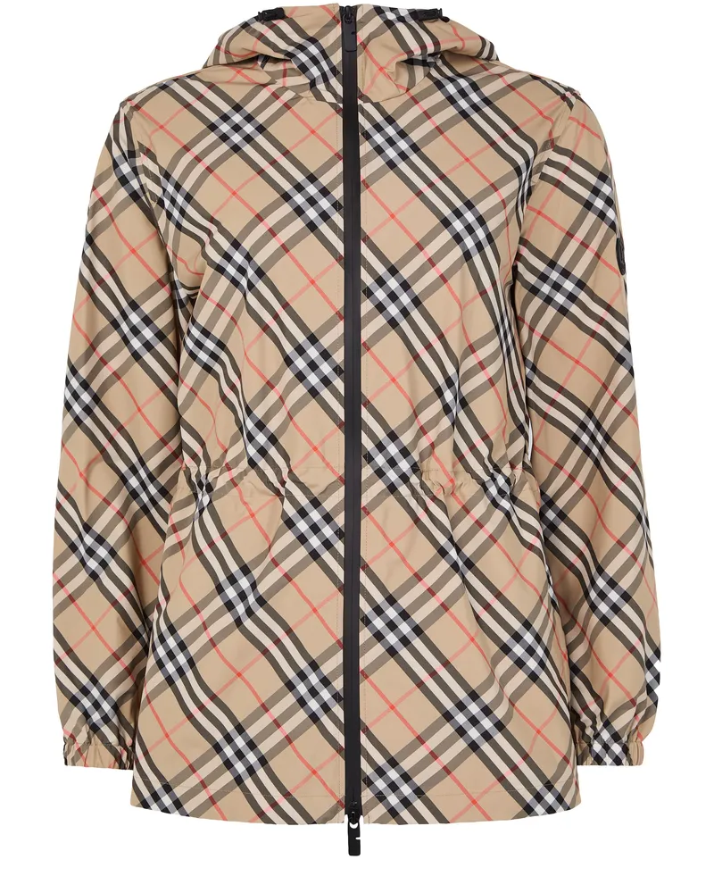 Burberry Leichte Jacke mit Check-Muster 