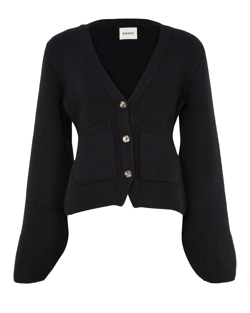 KHAITE Cardigan Kaschmir Scarlet 