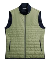 J.Lindeberg Steppweste Martino Quilt Hybrid Vest Green