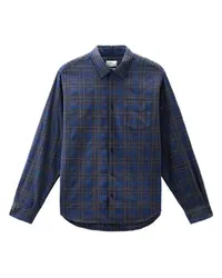 Woolrich Kariertes Hemd Blue