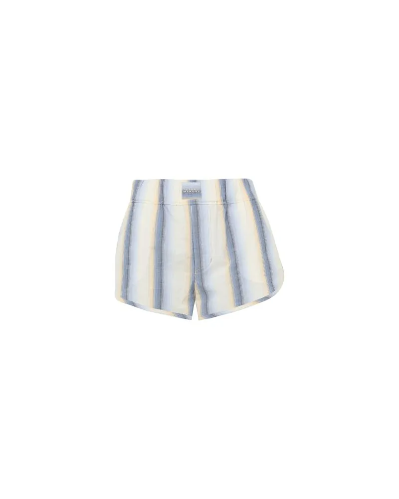 Loewe Gestreifter Mantel Blue