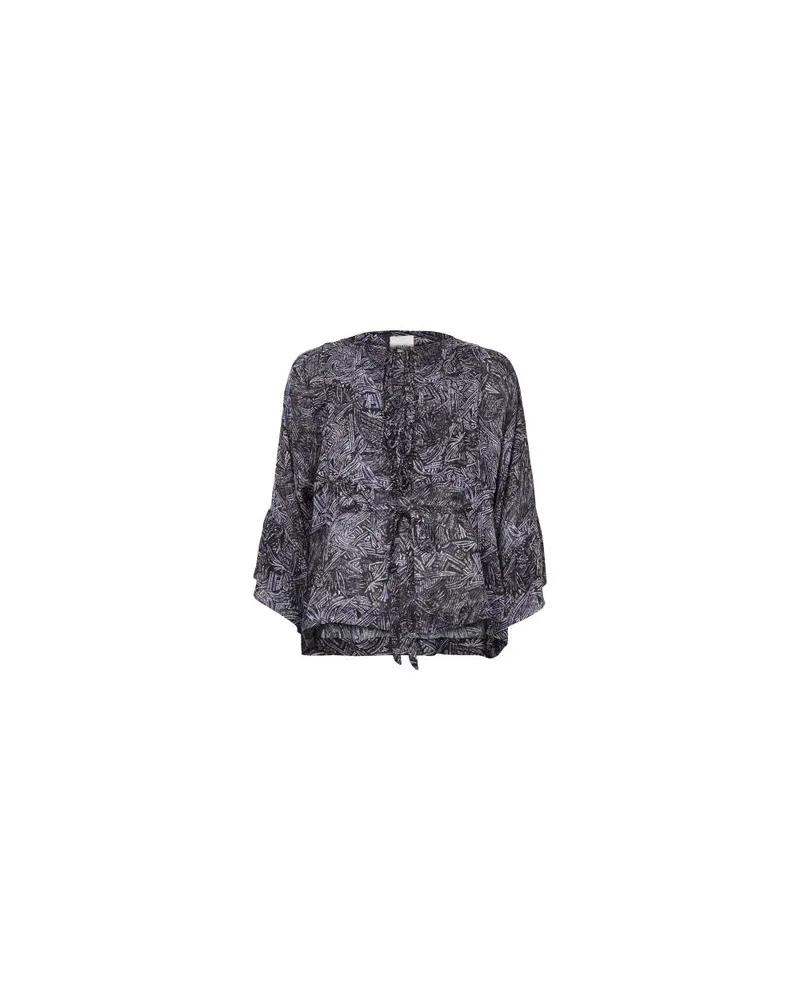 Loewe Gestreifter Mantel Blue