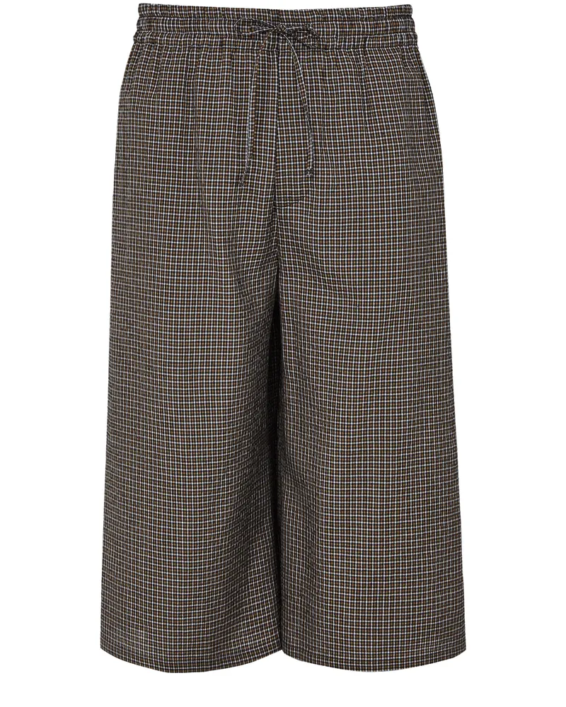 Loewe Shorts aus Baumwolle, Leinen und Viskose 