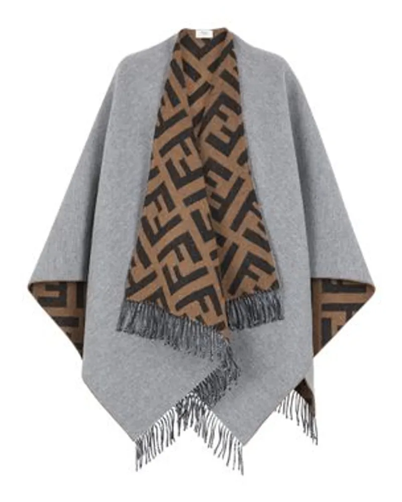 Fendi FF Poncho Grey