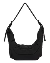 Christophe Lemaire Mittelgroße Tasche Soft Game Black