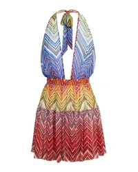 Missoni Kurzes Strandkleid Multicolor