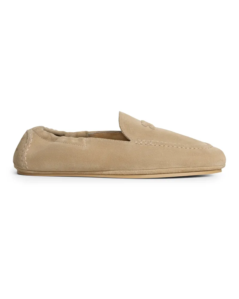 Celine Adam loafers aus kalbsveloursleder 