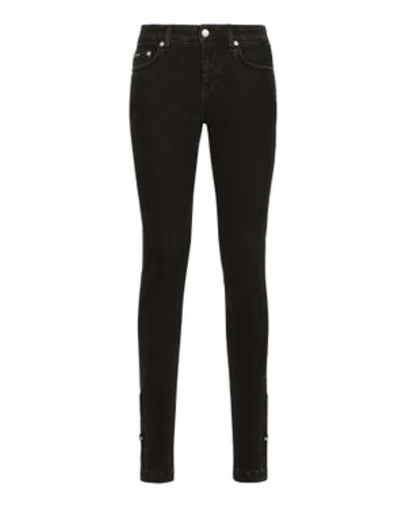 Dolce & Gabbana Girly Jeans Blue