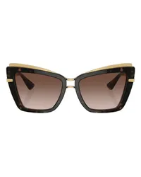 Dolce & Gabbana Sonnenbrille Cat Eye Brown