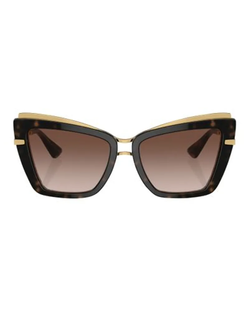 Dolce & Gabbana Sonnenbrille Cat Eye Brown