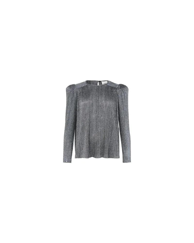 Bottega Veneta Rock Intrecciato Metallic aus lammleder Silver