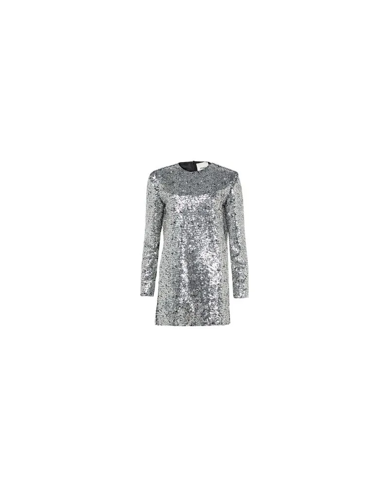 Bottega Veneta Rock Intrecciato Metallic aus lammleder Silver