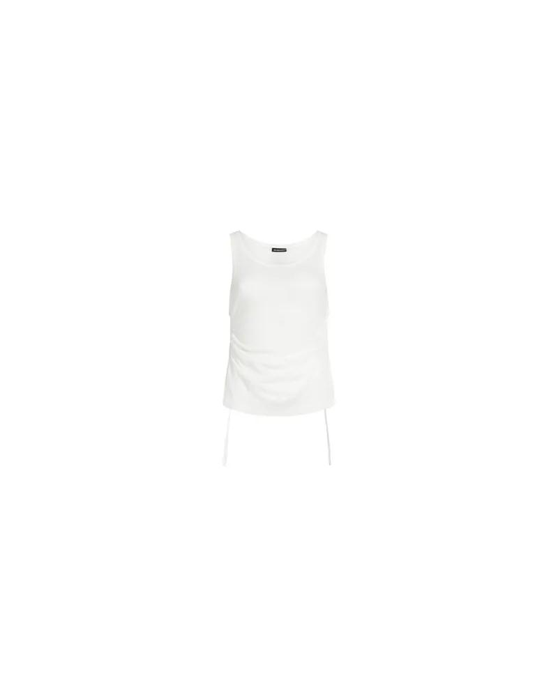 Ann Demeulemeester Zerknittertes Tanktop Mara White