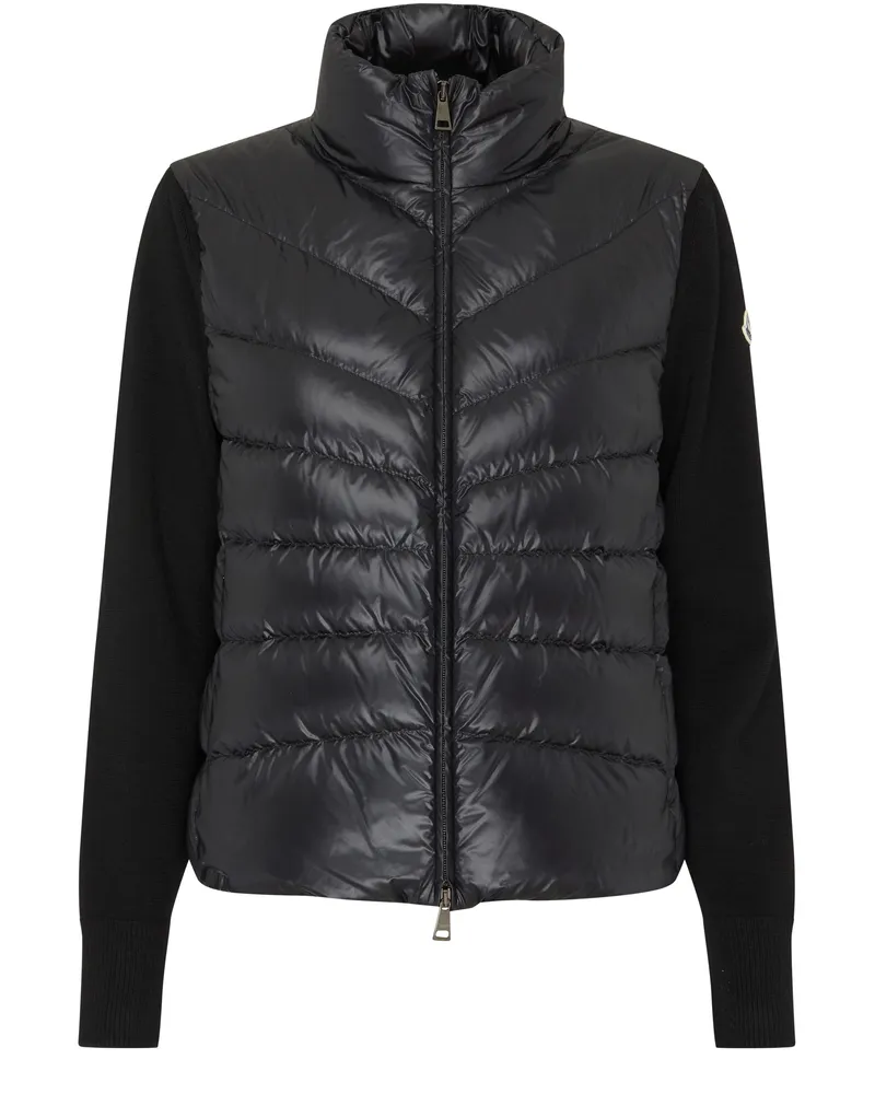 Moncler Jacke im Materialmix 