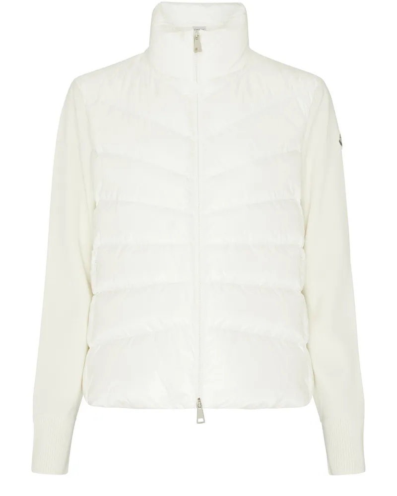 Moncler Jacke im Materialmix 