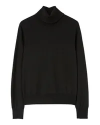 Jil Sander Pullover mit Stehkragen Black