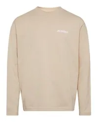 Jacquemus Langarm-T-Shirt Beige