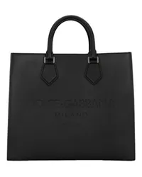 Dolce & Gabbana Edge Shopper Black