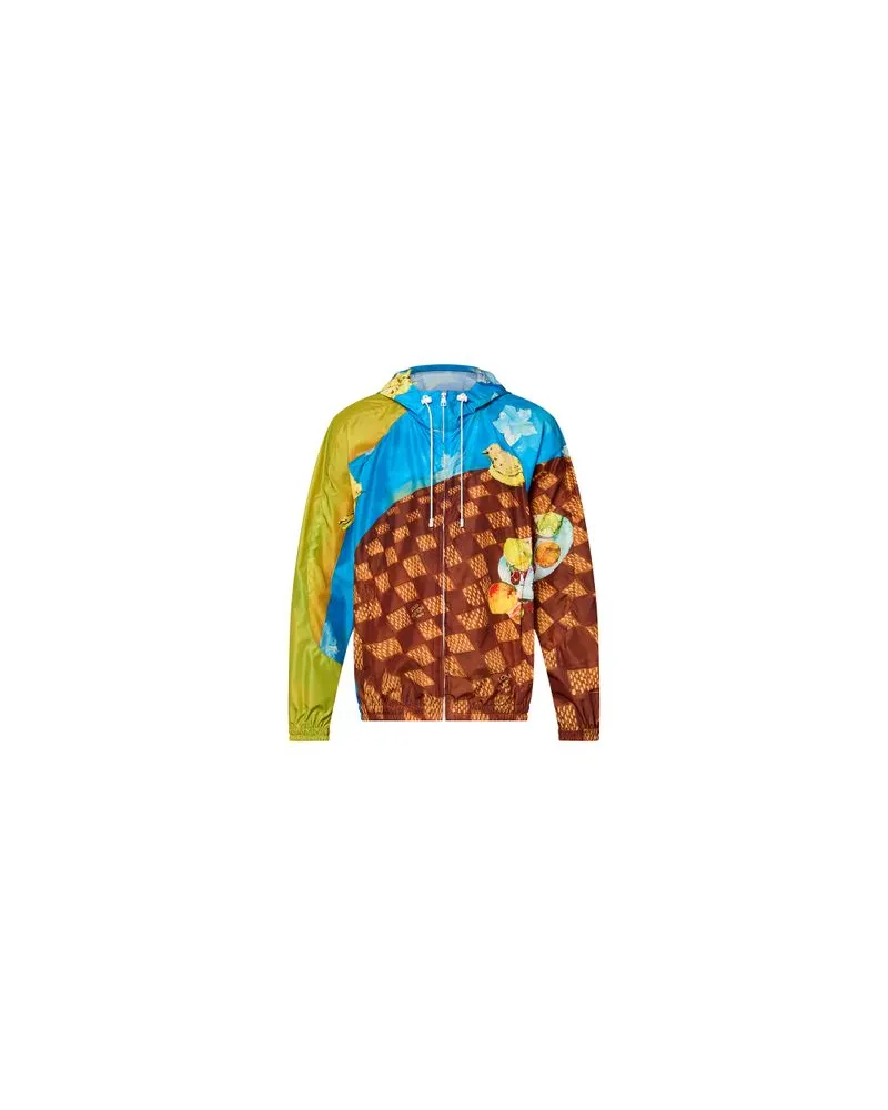 Loewe Fließend fallendes Kleid mit Blumenprint Multicolor