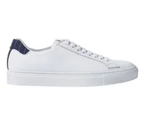 Scarosso Sneakers Pinstripe White
