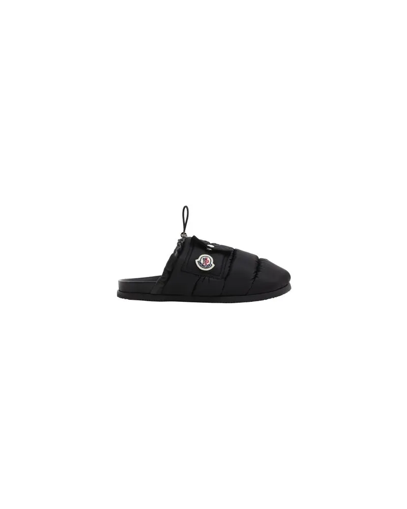 Moncler Mon Pocket mules Black