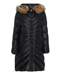 Moncler Langer Daunenjacke Chandre Black