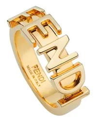 Fendi Ring Fendigraphy Gold