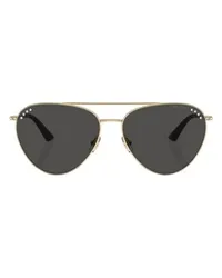 Jimmy Choo Sonnenbrille Pilot Gold