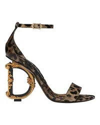 Dolce & Gabbana Baroque-Sandalen Multicolor