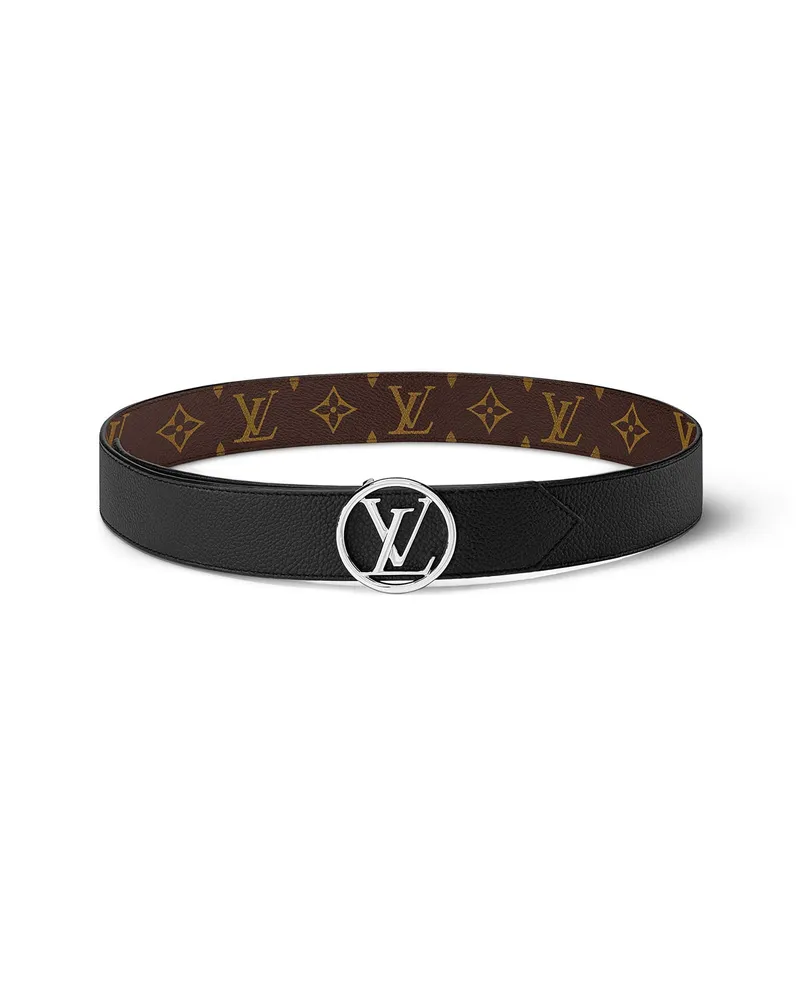 Louis Vuitton LV Circle Wendegürtel 35 mm Black