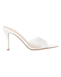 Gianvito Rossi Mules Elle 85 White