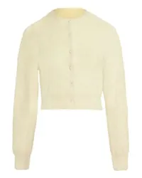 Maison Margiela Crop-Cardigan Green