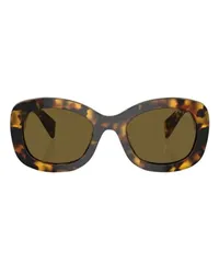 Prada Ovale Sonnenbrille Yellow