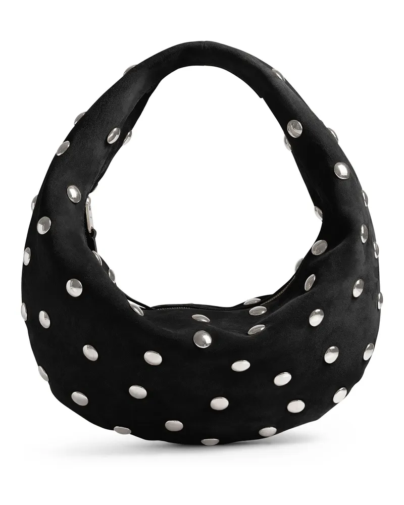 KHAITE Mittelgroße Hobo-Tasche mit Nieten Olivia 