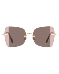 Miu Miu MU 50WS sonnenbrille Gold