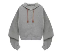 Kapuzensweatshirt Flamenco aus Wolle und Kaschmir