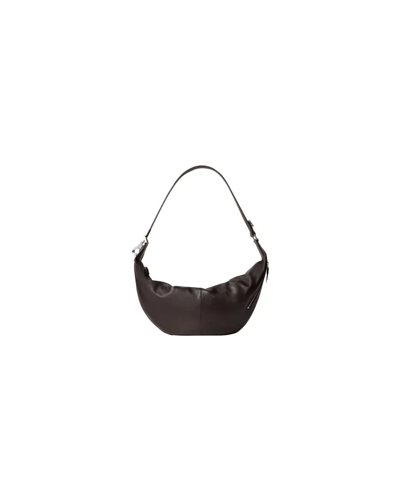 Christophe Lemaire Tasche Quiver Clip Brown